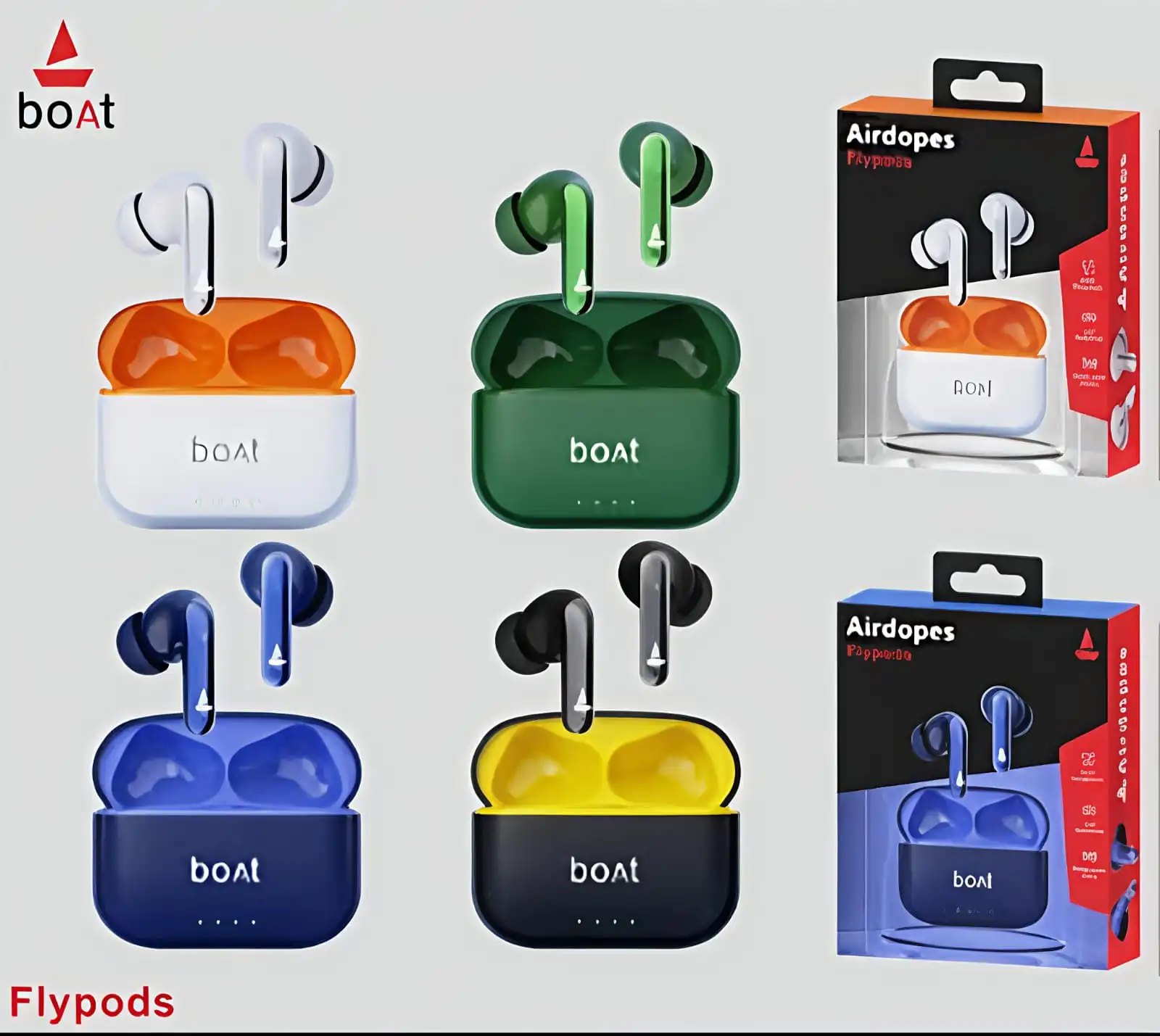 Flypods Wireless Earbuds