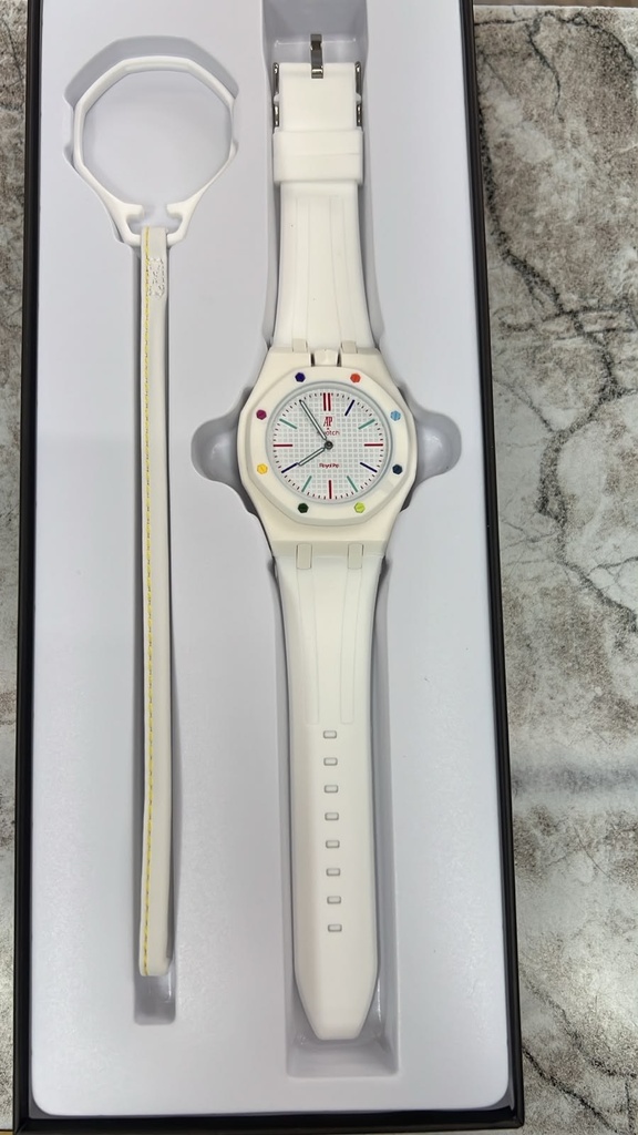 [MOB-12735b1e-06ce-4124-9d8f-324b5b3e9c47] Ap X Swatch Royal pop addition Men's watch