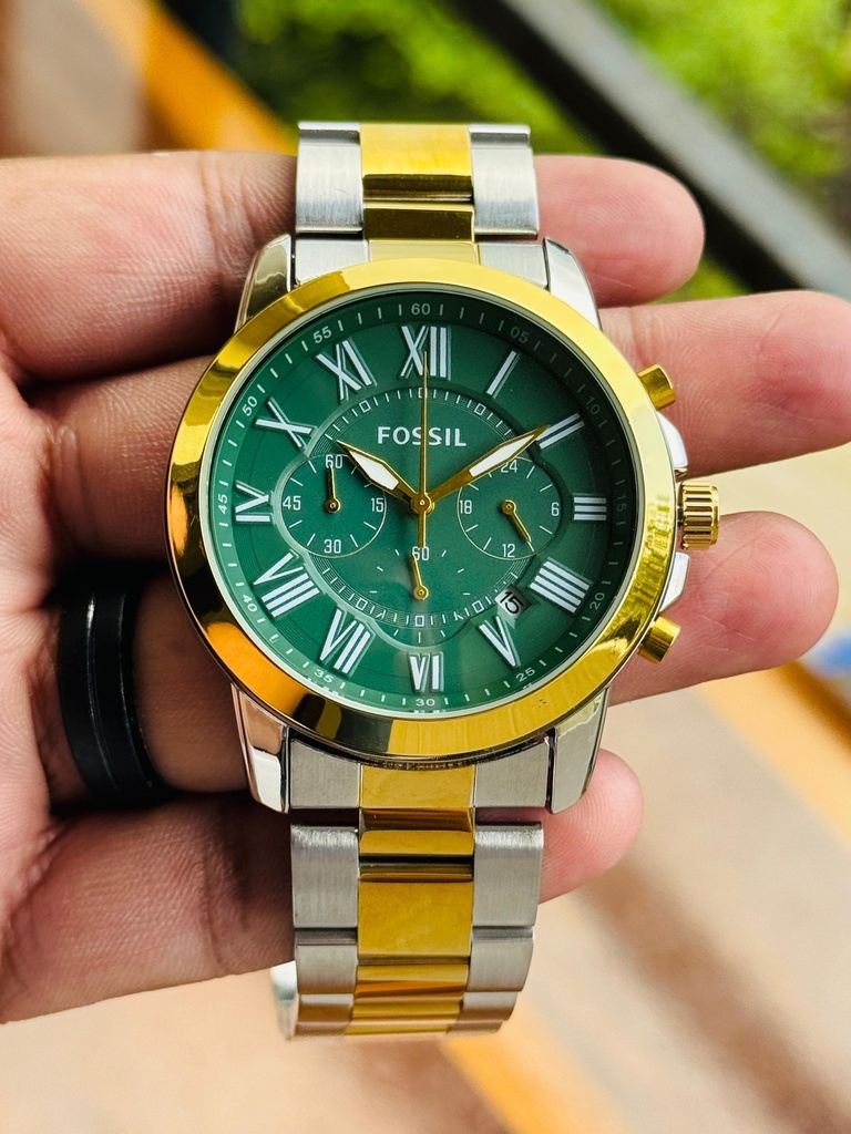 [MOB-1cff6441-5237-4d5d-b9ce-be8d8d78175e] Fossil Grant Chronograph Watch (Model FS6131)