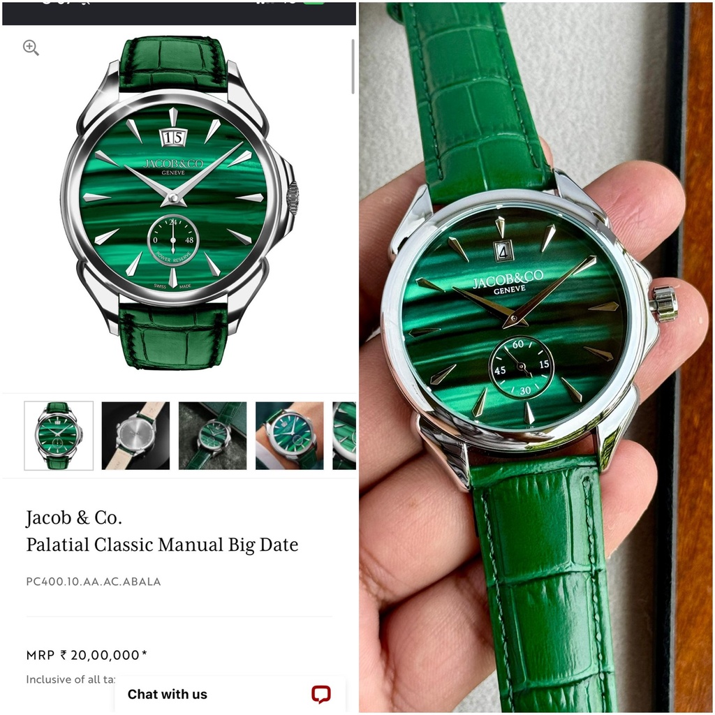 [MOB-0bbf01e9-76e9-4719-a0d8-cc3c2f64d792] Jacob & Co. Palatial Classic watch
