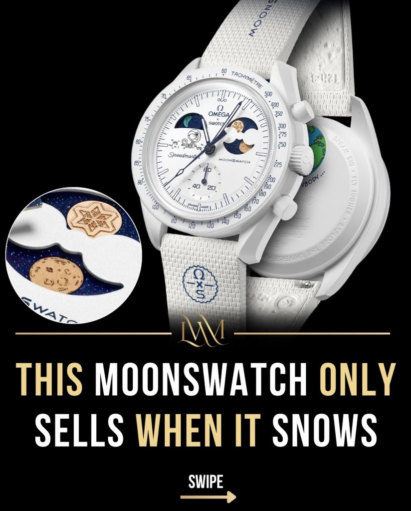 [MOB-138af13a-8d28-4c3f-a8a7-494b4df2d48e] MoonSwatch Mission To Earthphase Moonshine Gold Cold Moon
