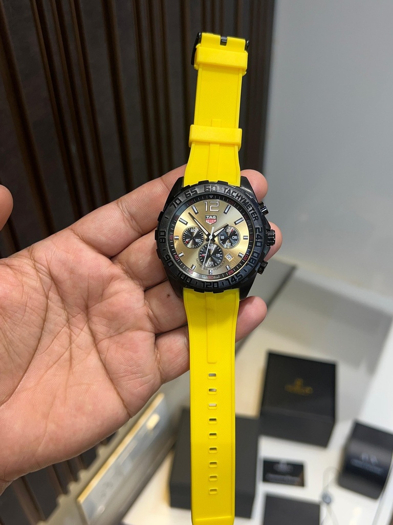 [MOB-b76267a5-51ba-4945-9177-036d34bfcb89] TAG HEUER ALL CHRONO WORKING WATCH