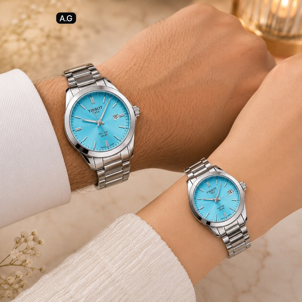 [MOB-42c61f00-acdd-4782-8245-c6b1ef950af6] TISSOT couple watch stock