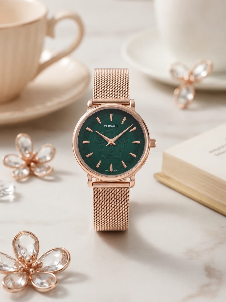 [MOB-f6119226-7ad4-43e3-93fe-f43a4b5f06c1] Varsace rose gold green