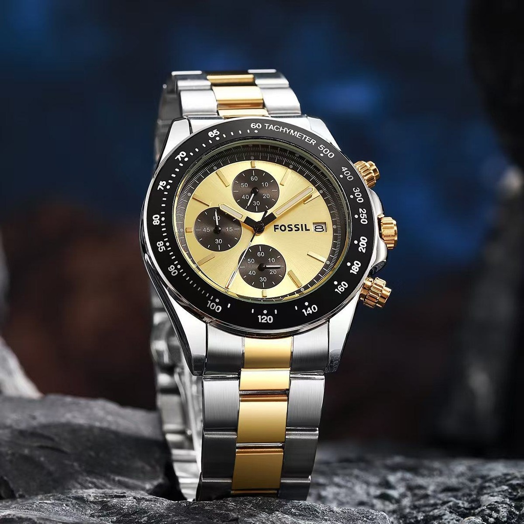 [MOB-166f9dbf-73c6-41e6-ba28-b1704591c37a] ⌚ Fossil Men's Chronograph Watch – Battery