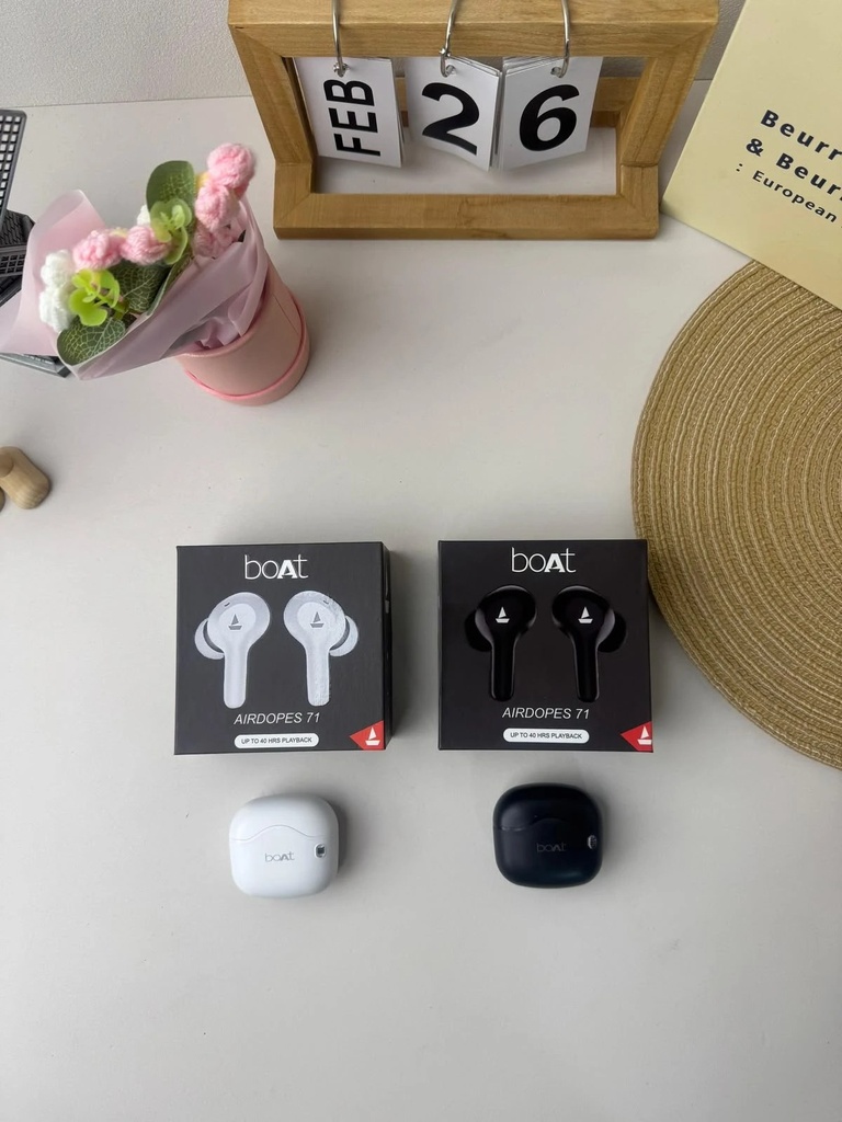 [MOB-0752121a-4d30-43f4-9d0e-431d3b520126] Airdopes 71 Hard Box Earbuds