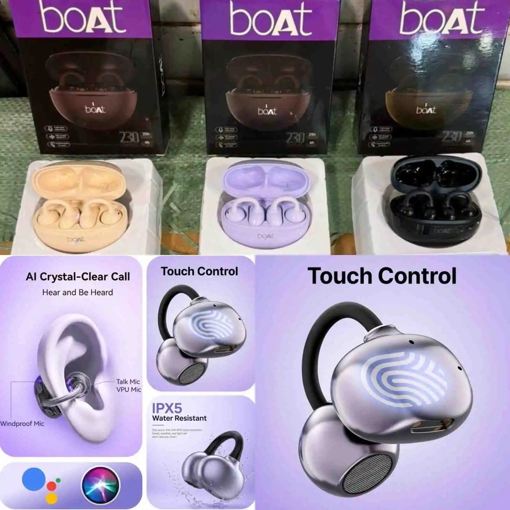 [MOB-7f6af62c-7538-43cc-b091-071bffcb6f77] boAt Loop Clip-06 Wireless Earbuds