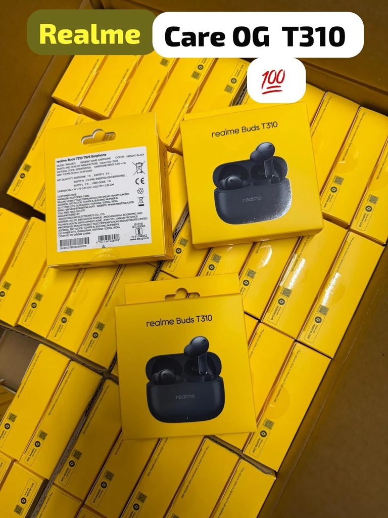 [MOB-296afb89-c631-45c4-ab22-3ae09bee7458] Reelme Buds T310 (og) Wireless Earbuds