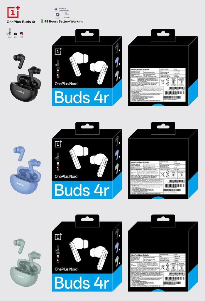 [MOB-fbd273e3-3081-41c6-afdc-7b8a918b4197] 1+ Buds 4r Earbuds
