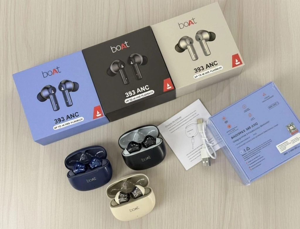 [MOB-06f24a6b-249f-4ee1-8b23-2fff5bb9f5a0] Airdopes 393 ANC Hard Box Og Earbuds