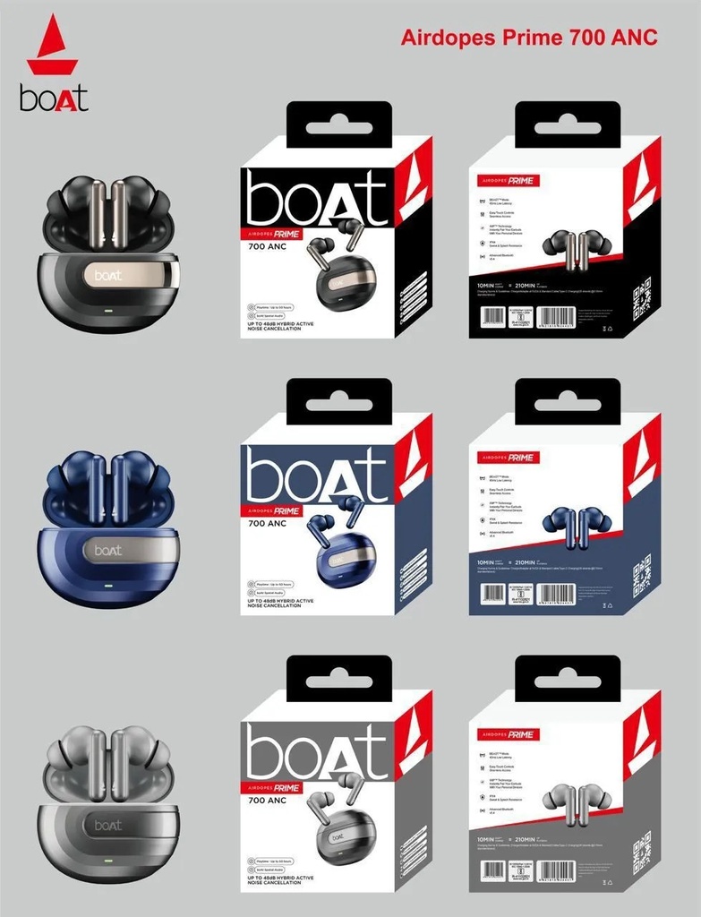 [MOB-8f11105e-a312-408e-9223-cc5ef365a3a2] Airdopes Prime 700 Anc