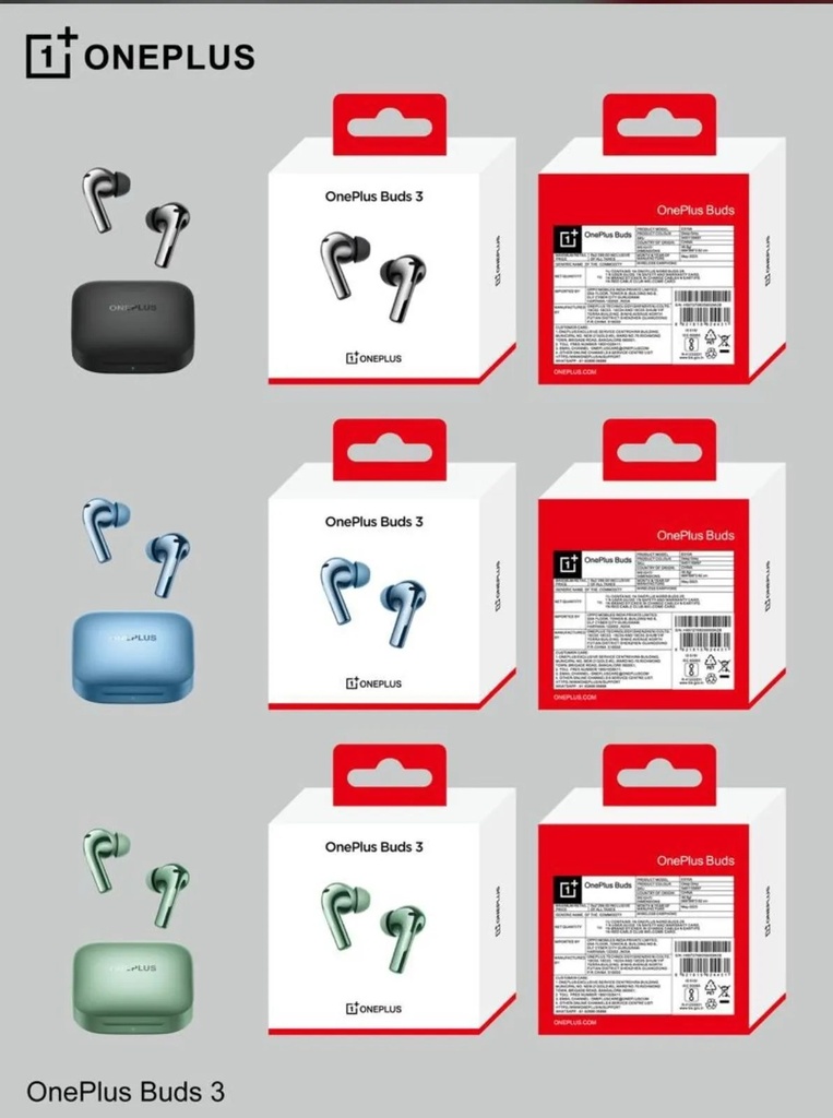 [MOB-613c7a98-abc6-4b23-ae57-2fd5c43c5252] 1+ Buds 3 (New) Earbuds