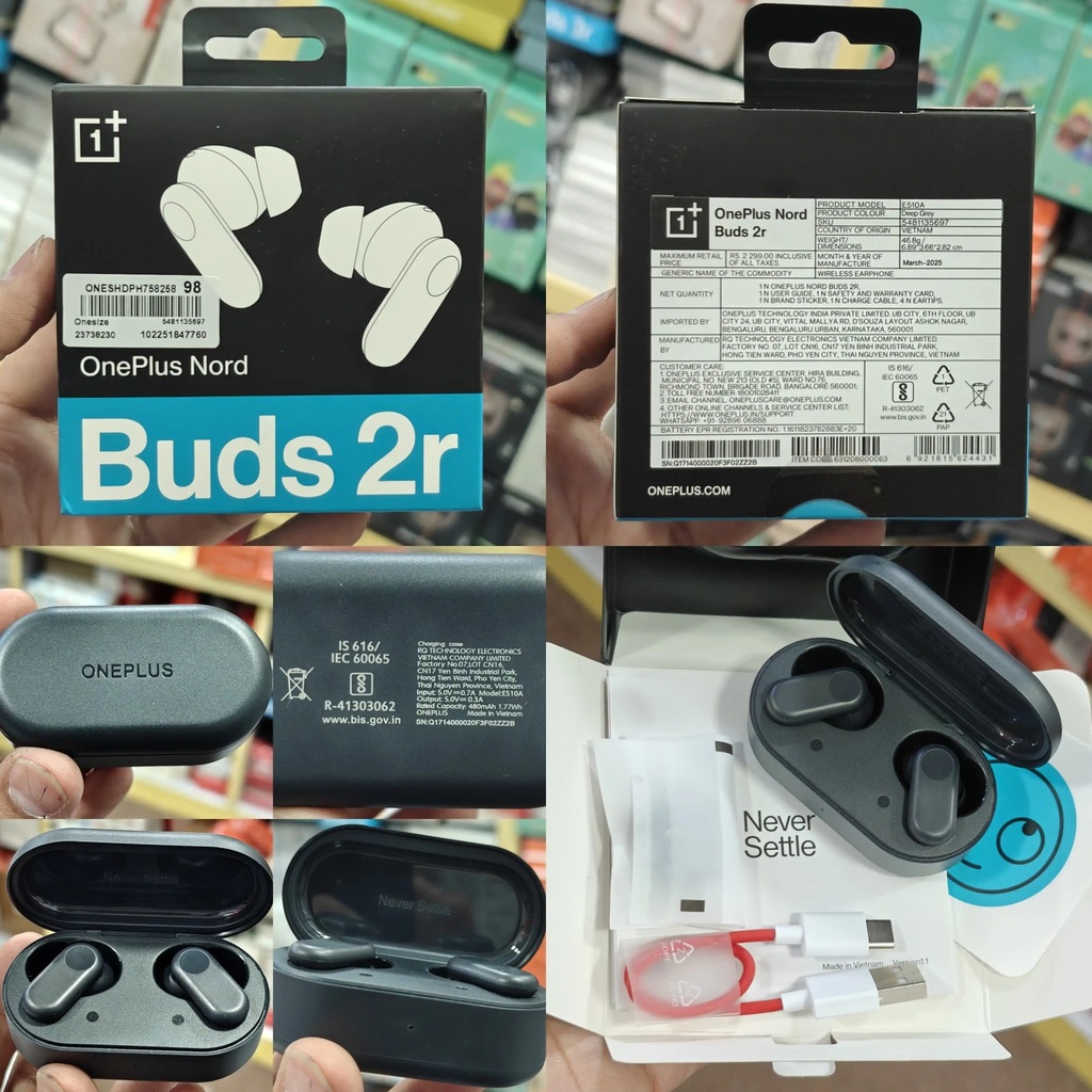 [MOB-cbf35228-e4d9-4379-814c-80099103f550] 1+ Nord Buds 2r Og ( Serial Number Working ) Earbuds