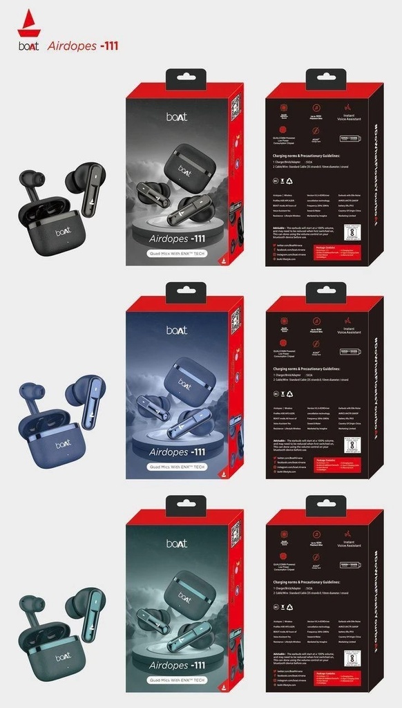 [MOB-ad59b46e-55aa-450e-af1d-4ccdd97032a5] Airdopes 111 Earbuds