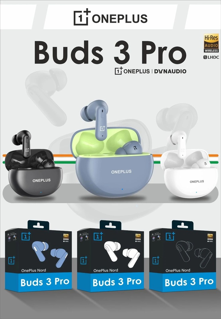 [MOB-ec23df67-5682-4205-ab78-24a4978806de] 1+ Nord Buds 3 Pro Earbuds