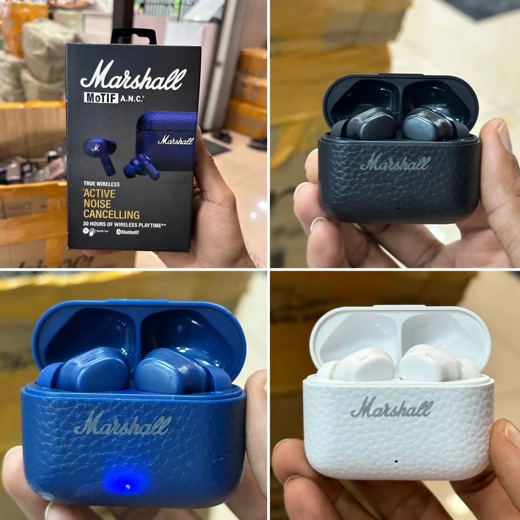 [MOB-0a0fab48-99f4-4048-a70b-450160e30caf] Marsall Motif A.N.C Earbuds Available