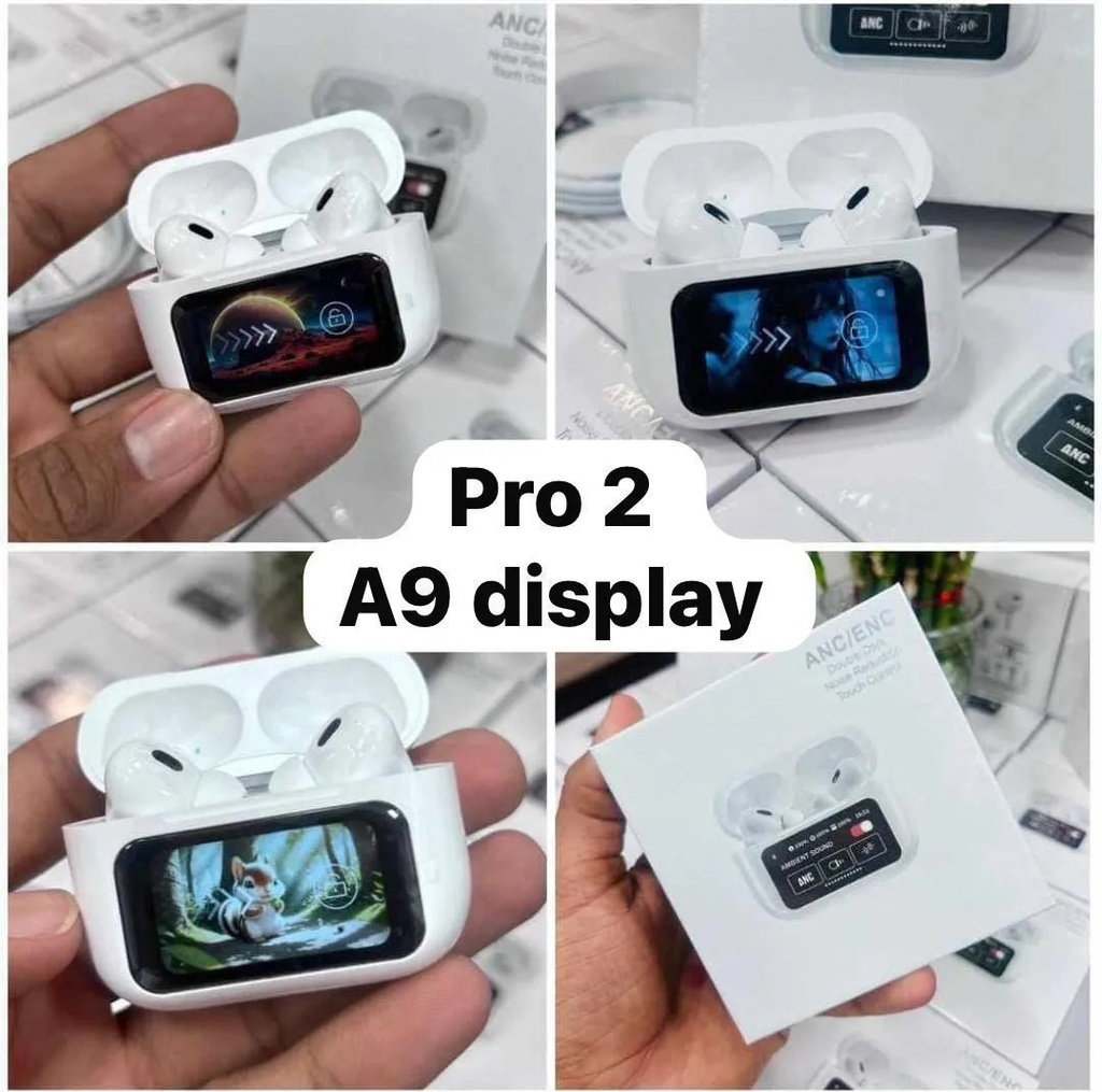 [MOB-32748222-c44c-4d91-a4f8-a0d10c22e2d3] Pro 2 Display A9 ANC Earbuds