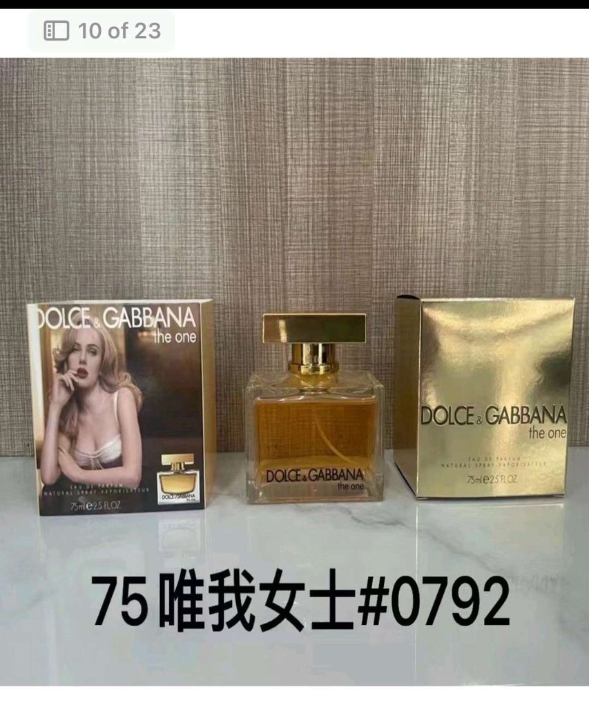 Dolce & Gabbana The One